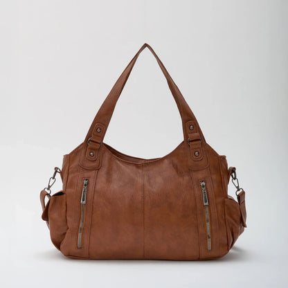 SEAME - Anna Crossbody Bag Beige Suede