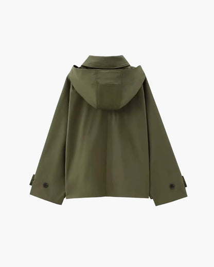 Eleanor Hooded Trench Coat