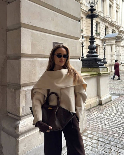 SEAME - Mathilde Suede Bag Light Brown